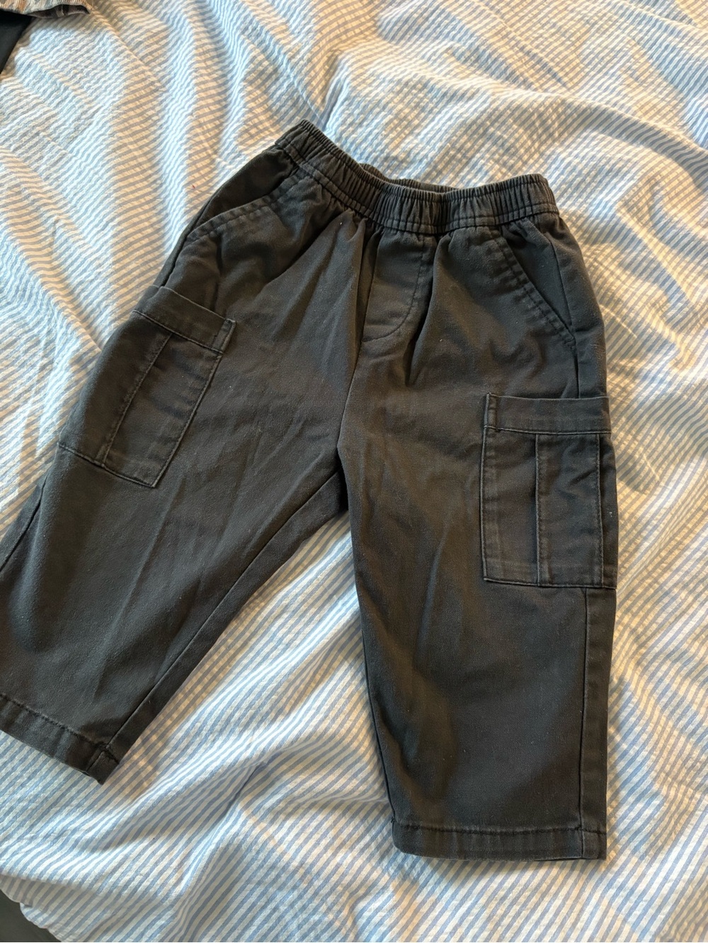 GAP Kids Black Cargo Pants